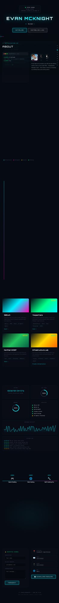 emcknight.me Portfolio